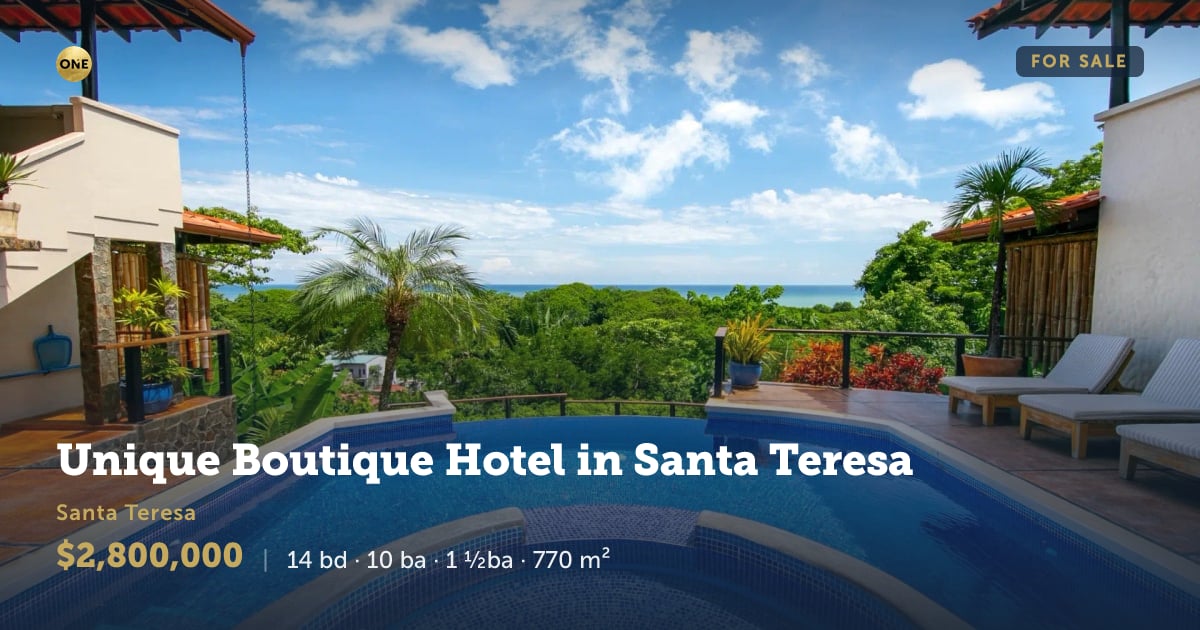Commercial property for sale in Santa Teresa, Puntarenas