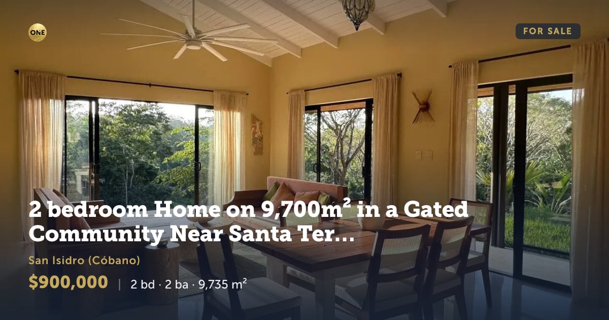 House for sale in Santa Teresa, Puntarenas