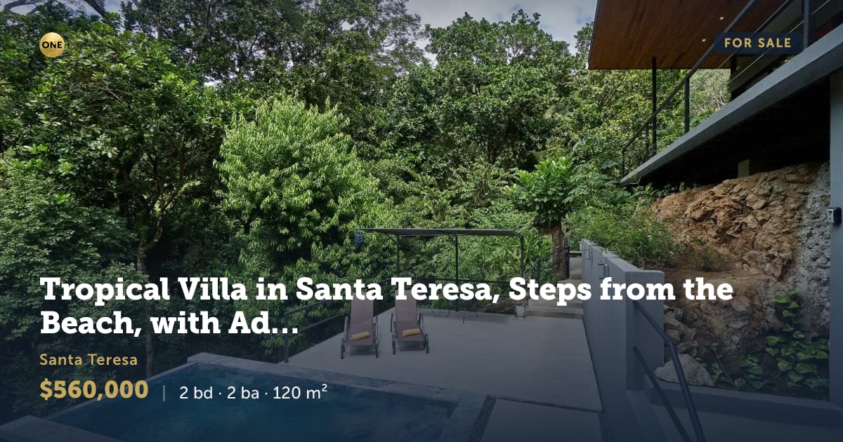 House for sale in Santa Teresa, Puntarenas