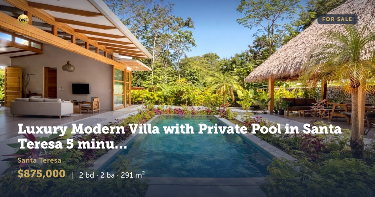 House for sale in Santa Teresa, Puntarenas