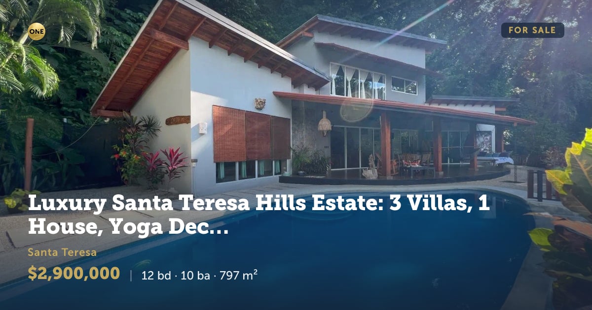 House for sale in Santa Teresa, Puntarenas