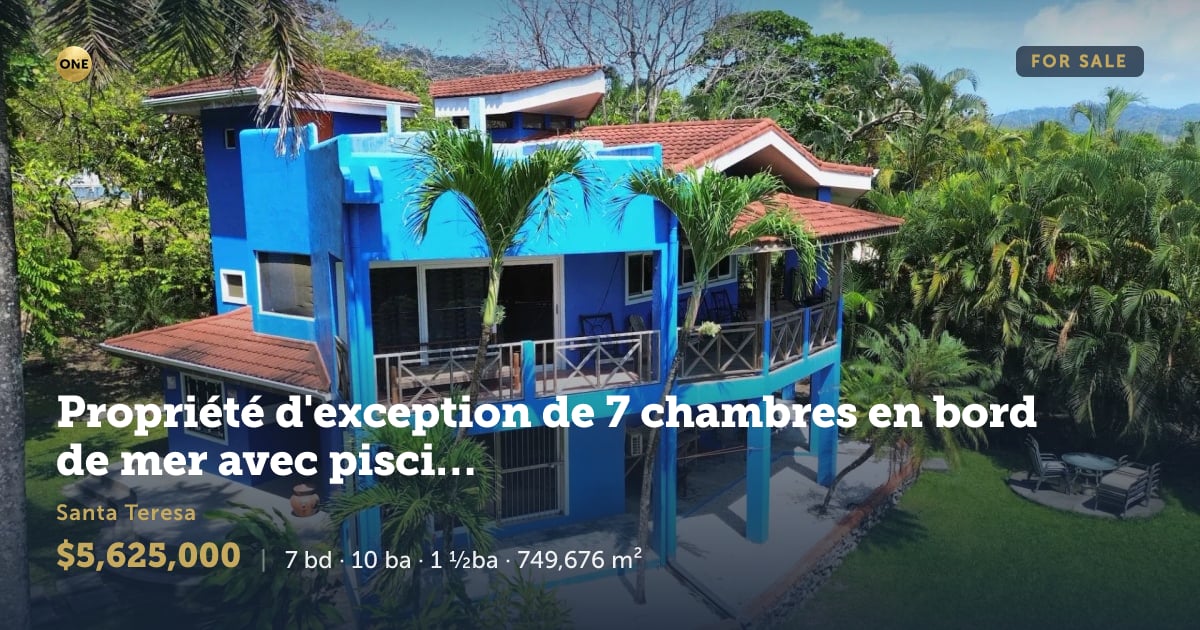 House for sale in Santa Teresa, Puntarenas