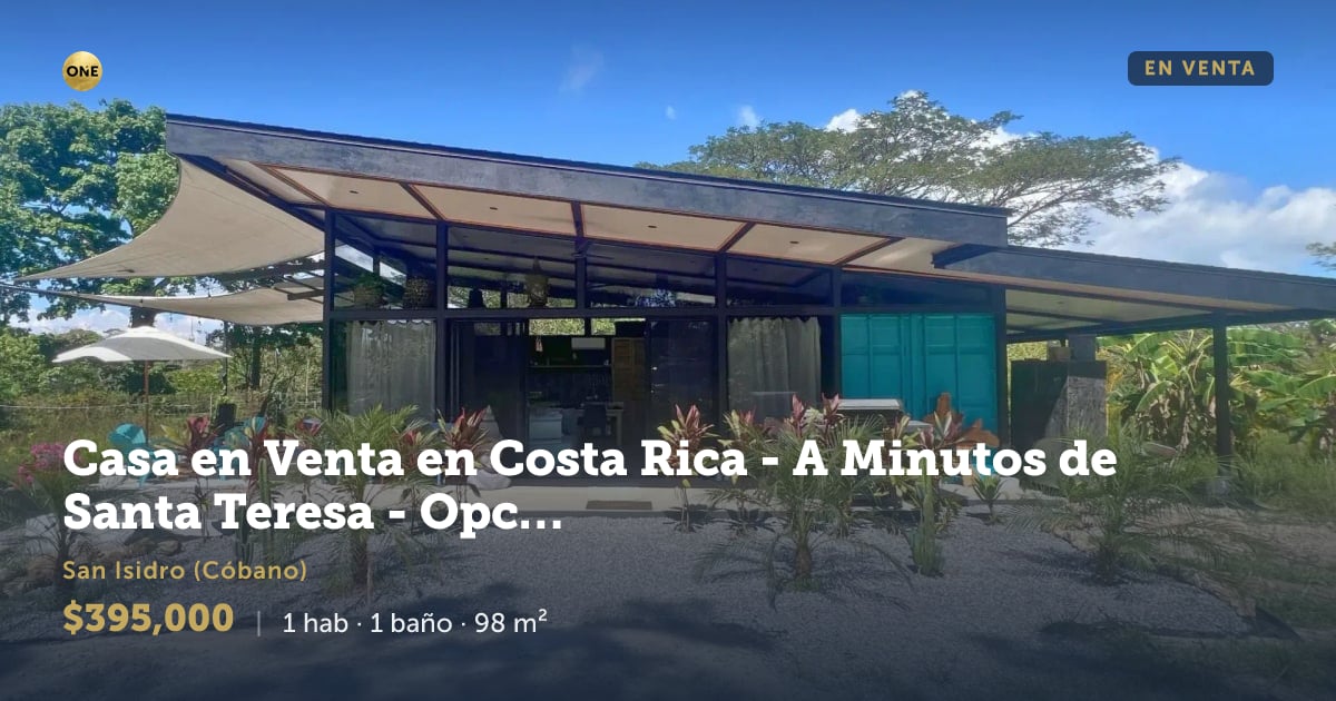 House for sale in Santa Teresa, Puntarenas